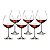 6 Unid. Taças Vinho Tinto 650ml Bohemia Cristal Titanium - Imagem 1