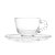 CJ 4 XÍCARAS CAFÉ CRISTAL COM PIRES PEARL 80ml TRANSPARENTE - 27899 - Imagem 4