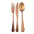 KIT 6 Talheres Rose Gold Lyor - Imagem 1