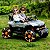 Carrinho Elétrico Infantil Super Jeep 2 Lugares Grey Unitoys - Imagem 6