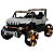 Carrinho Elétrico Infantil Super Jeep 2 Lugares Grey Unitoys - Imagem 1