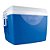 Caixa Térmica Cooler 75 Litros Baú Acampar Praia Festa Mor - AZUL - Imagem 1
