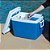 Caixa Térmica Cooler 75 Litros Baú Acampar Praia Festa Mor - AZUL - Imagem 6