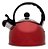 Chaleira Inox Com Alarme Vermelha Capacidade 2 Litros Mimo Style 6836 - Imagem 1
