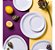 Kit 10 Prato Raso Jantar Iguaçu 25cm Refeição Porcelana - Imagem 4