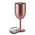 Kit 2 Taças Térmicas 480ml Rose Parede Dupla com Tampa - Dolce Home - Imagem 4