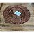4 Sousplat Redondo Rattan E Bambu Marrom Rustico 32cm - Imagem 4