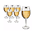 Kit Vinho - Jogo 6 Taças Cristal Com Titanium 350ml + Decanter Cristal Hand Made Cristal Ecologico 1,1L - Imagem 6