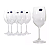 Kit Vinho - Jogo 6 Taças Cristal Com Titanium 350ml + Decanter Cristal Hand Made Cristal Ecologico 1,1L - Imagem 4