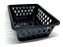 48 - Cesto Organizador Pequeno 1400 ML Preto - Imagem 2