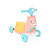 Triciclo Patinete Infantil Zoo Skip Hop - Imagem 4