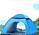 Barraca Camping  Plus 4 pessoas 200x200cm - Chalesco - Imagem 3