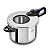 Panela De Pressão Em Aço Inox Premium Com Visor 6 Litros Mta Cor Aço Inox - Imagem 1