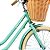 Bicicleta Aro 20 Infantil Aço Cor Tiffany com Cestinha - Imagem 2