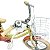 Bicicleta Aro 16 Infantil Retrô Com Pneu Branco e Cestinha - Imagem 13