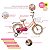 Bicicleta Aro 16 Infantil Retrô Com Pneu Branco e Cestinha - Imagem 2