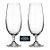 6 Taças De Cristal Chopp Bohemia 380ml - Imagem 1