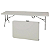 Mesa Dobravel Com Regulagem 122X 61 cm Vira Maleta - Imagem 3