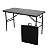 Mesa Dobravel Com Regulagem 122X 61 cm Vira Maleta - Imagem 2