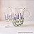 Jarra com 6 taças Cristal Lavanda Hand Painting 1,3L - Lyor - Imagem 7