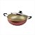 Panela Tacho Paella Moqueca 30 cm Tampa Vidro Antiaderente - Imagem 1