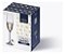 6 Taças Cristal Titanium Champanhe 260ml Bohemia Espumante - Imagem 5