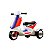 Moto Elétrica Infantil France Branca 6v - Imagem 1