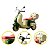 Moto Elétrica Infantil Italy Verde 6v - Imagem 2