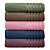 Kit 5 - Toalhas de Banho 100% Algodão 070x140 cm Teka Comfort Coloridas - Imagem 1