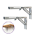 Cantoneira 35 cm Para Mesa Dobrável De Parede - Imagem 1