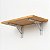 Cantoneira 30 x 16 cm Para Mesa Dobrável De Parede - Imagem 3