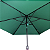 Ombrelone Articulado 3m  Verde  - CT4268 - Imagem 6