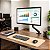 Suporte Ergonômico Articulado de Mesa para Monitor e TV de 12 a 32 Polegadas – Ajustável, Preto - Imagem 7