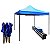 Tenda Gazebo 3x3 Metros Dobrável Com 3 Paredes Laterais | Estrutura Em Aço Reforçado | Gazebo Para Eventos, Jardim E Pra - Imagem 7