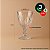 Jogo 6 Taças Diamante Vidro 330ml Copo Diamond Moderno Luxo Transparente Butter Cream Diamante Lapidado - Imagem 3