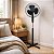 Ventilador Pedestal 40 Cm 3 Hélices 45w | Ventilador De Coluna Oscilante Silencioso 3 Velocidades Modo Turbo, Altura... - Imagem 6