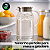 Jarra de Vidro Com Tampa De Inox - Imagem 8
