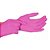 Luva de latex descaravel rosa pink Unigloves 100 und - Imagem 2