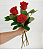 129 - Arranjo 3 rosas vermelhas - Imagem 2