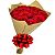 1037 - Buquê 12 rosas vermelhas - Imagem 1