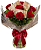 Buquê com 7 Rosas Vermelhas e Dinheiro - Imagem 1