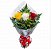 020 - Arranjo com 3 rosas - Imagem 1