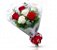007 - Buquê com 6 rosas - Imagem 1