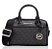 BOLSA MICHAEL KORS BAÚ MINI BLACK - Imagem 1