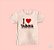 Camiseta Infantil Mané Darci I Love Tainha - Imagem 1