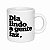 Mini Caneca Dazaranha Dia Lindo Branca - 100ml - Imagem 1
