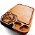 Tabua de churrasco em madeira modelo Medicina Veterinaria - Imagem 1