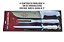 Kit Churrasco Personalizado faca, garfo e chaira assador 9'' - Imagem 2
