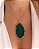Colar Ágata Verde Esmeralda - Imagem 1