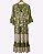 Vestido Boho Chic Premium Verde Oliva - Imagem 1